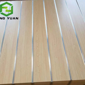 Slatwall slotted wood wall panels slotted board display 15mm 18mm