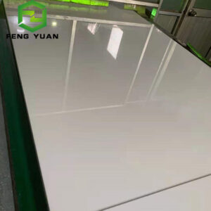 High Gloss UV MDF board 18mm white